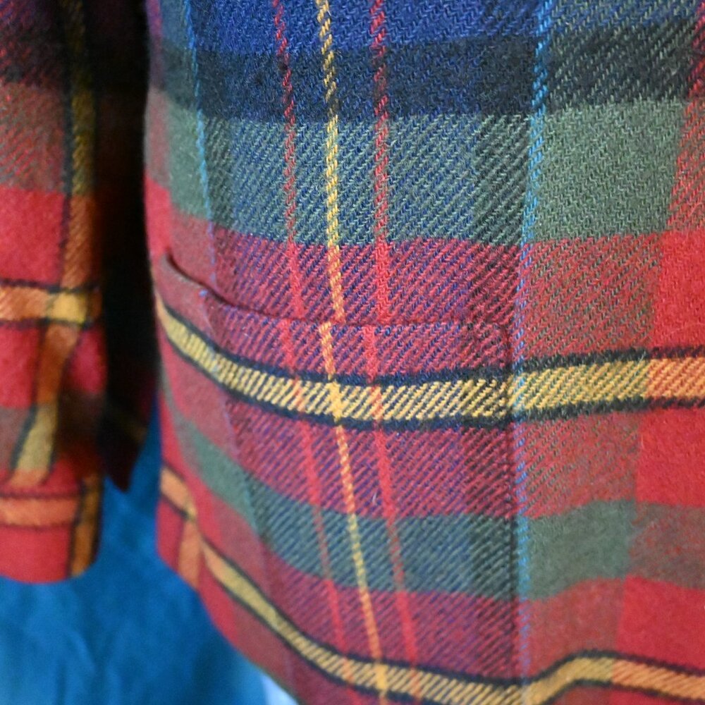 Talbots Button Up Flannel Coat - image 6